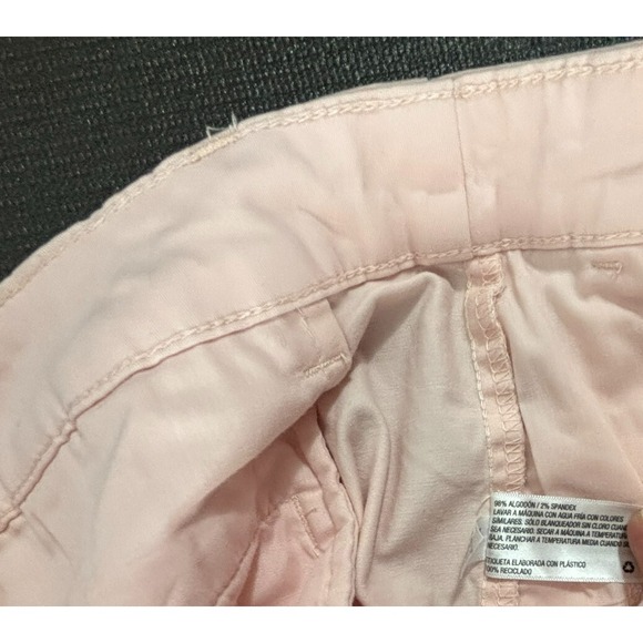 A New Day Women's Pink Stretch Bermuda Shorts Size 4 x 5in - Picture 6 of 7